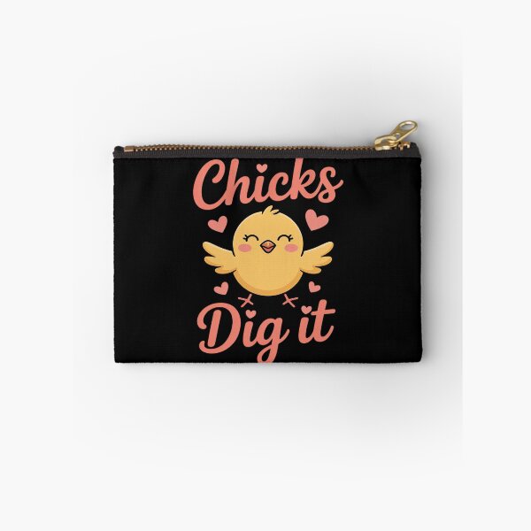 Item preview, Chicks Dig It Pastel Chick Dance Farm Pun designed and sold by KingsLife1994.