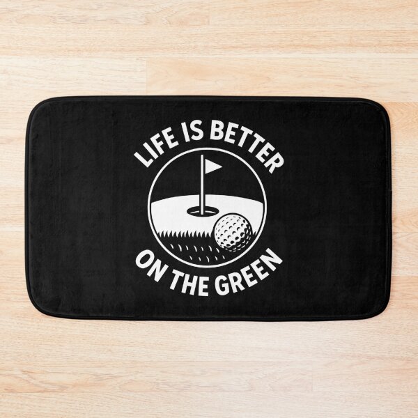 Item preview, Life Is Better On The Green Golf Quote designed and sold by LuminOrb.