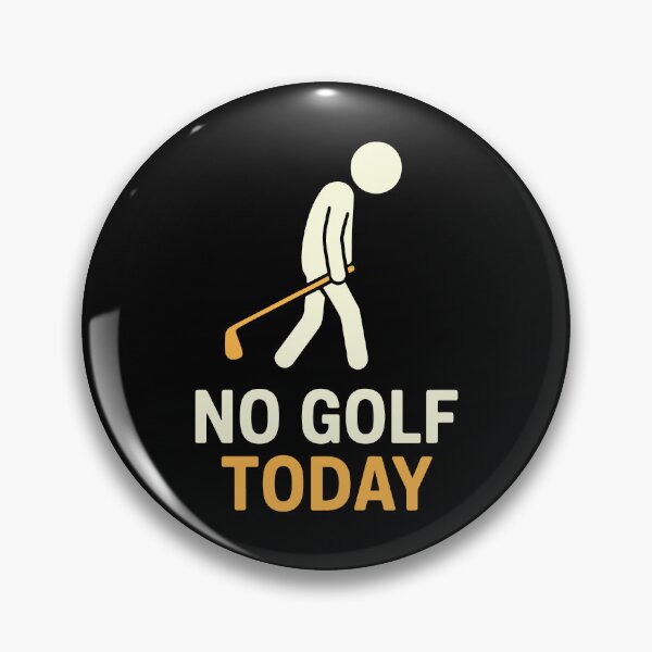 Artikelvorschau, Lustiger Humor für Golfliebhaber: Heute kein Golf – Humor für Golfliebhaber entworfen und verkauft von LuminOrb.
