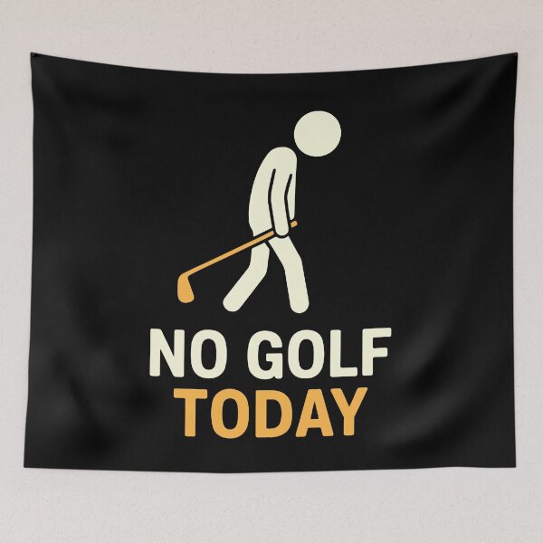 Item preview, Funny No Golf Today Golf Lover Humor designed and sold by LuminOrb.