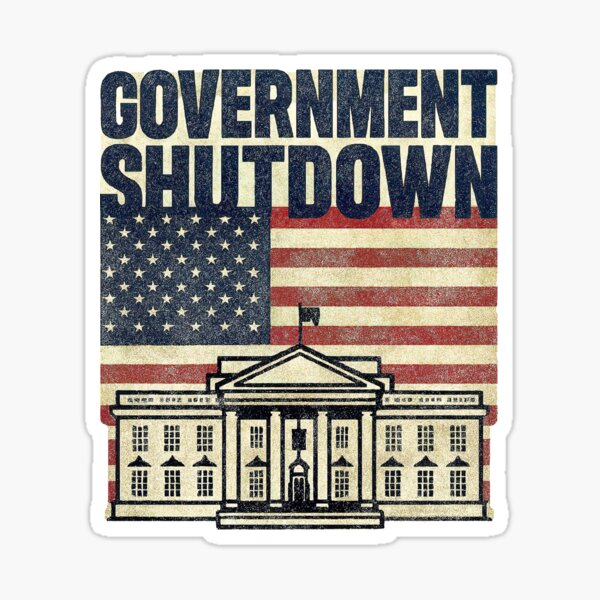 Item preview, Government Shutdown 2025, End Trump’s government  designed and sold by graphic-genie.