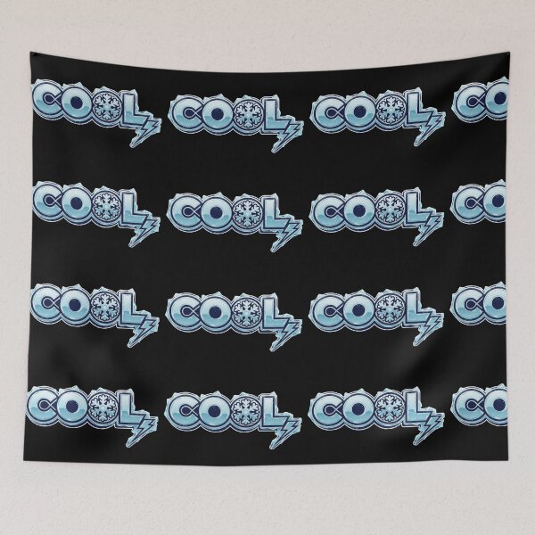 Item preview, Cool as Ice Logo. Snowflake and Lightning "COOL". designed and sold by ZyVoAli.