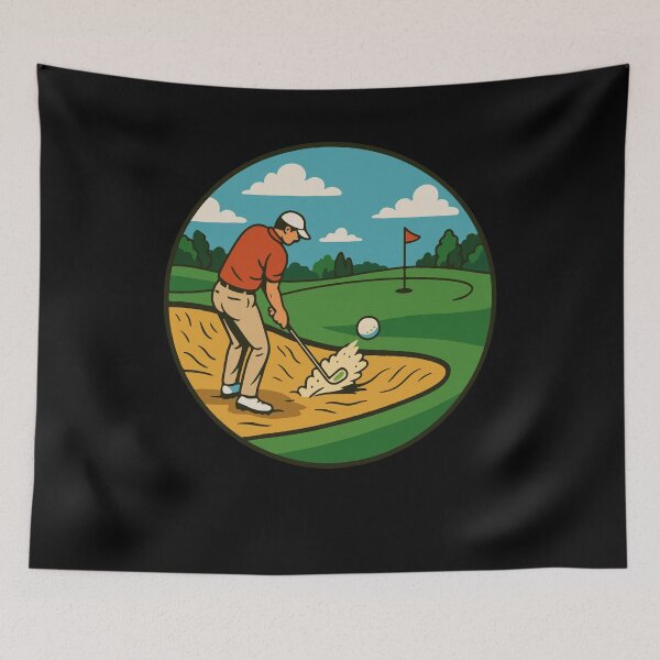 Item preview, Funny Golf Swing Golfer Golf Course Play Golf designed and sold by LuminOrb.