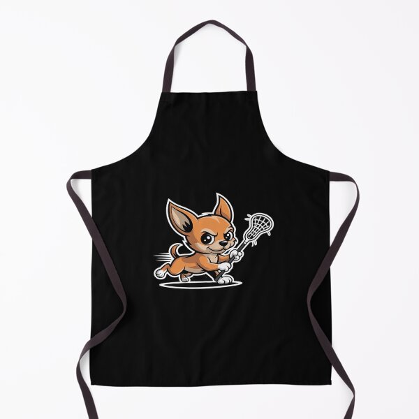 Item preview, Chihuahua Playing Lacrosse Lax Player Dog designed and sold by KingsLife1994.