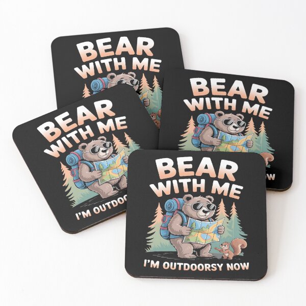 Item preview, sarcastic adventure - dark forest - survival of the weirdest - bear encounter - mentally lost hiker - edgy outdoor - hiking regret - lost in nature - funny national park - overthinking in the woods designed and sold by JansenGS.
