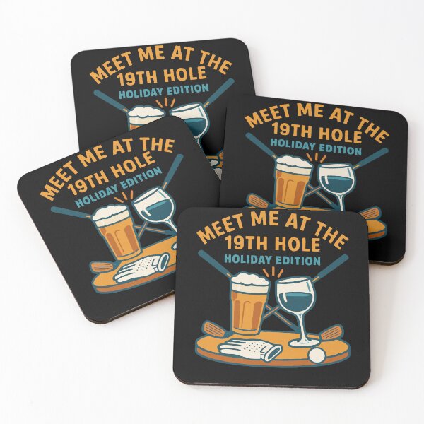 Item preview, Meet Me At The 19th Hole Holiday Cheer designed and sold by LuminOrb.