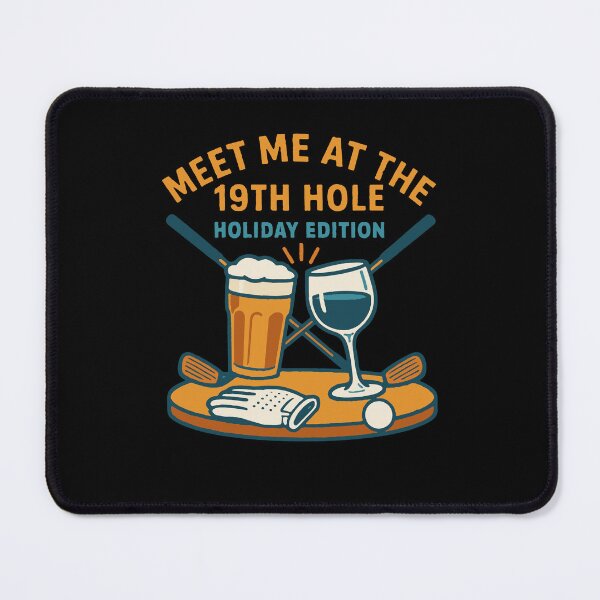 Item preview, Meet Me At The 19th Hole Holiday Cheer designed and sold by LuminOrb.