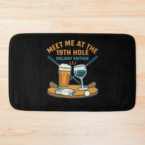 Item preview, Meet Me At The 19th Hole Holiday Cheer designed and sold by LuminOrb.