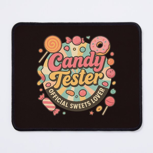 Item preview, Candy Tester – Official Sweets Lover | Retro Pastel Candy Design designed and sold by FrameFlow.