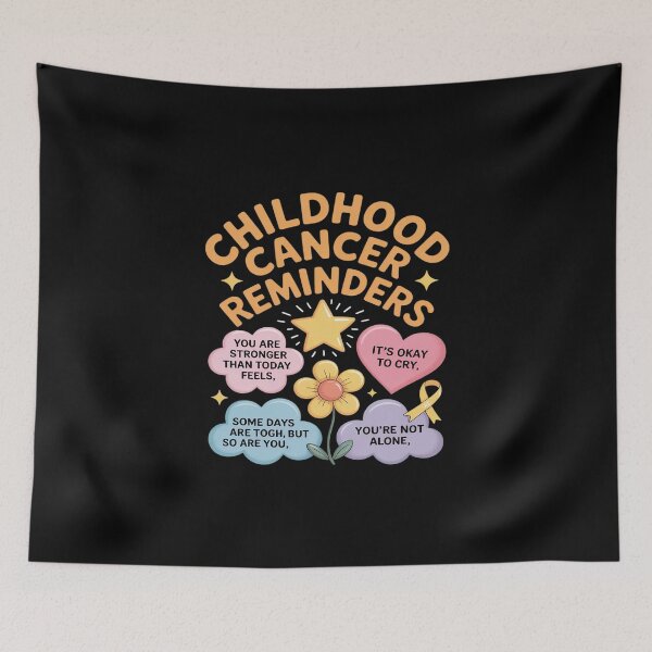 Item preview, Childhood Cancer Awareness Cute Ribbon Support Reminders designed and sold by KingsLife1994.