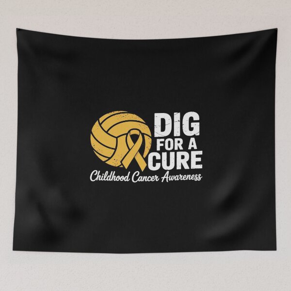 Item preview, Childhood Cancer Awareness Ribbons Kids Volleyball Support designed and sold by KingsLife1994.
