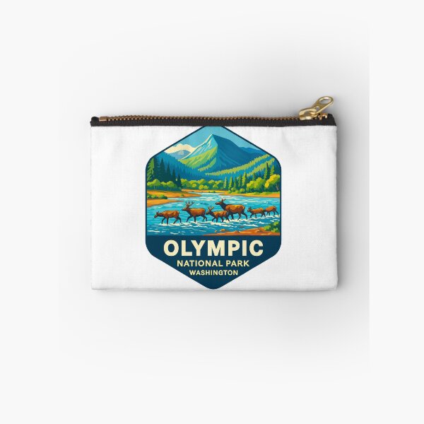 Item preview, Olympic National Park Retro Sticker designed and sold by Ismeal Von.