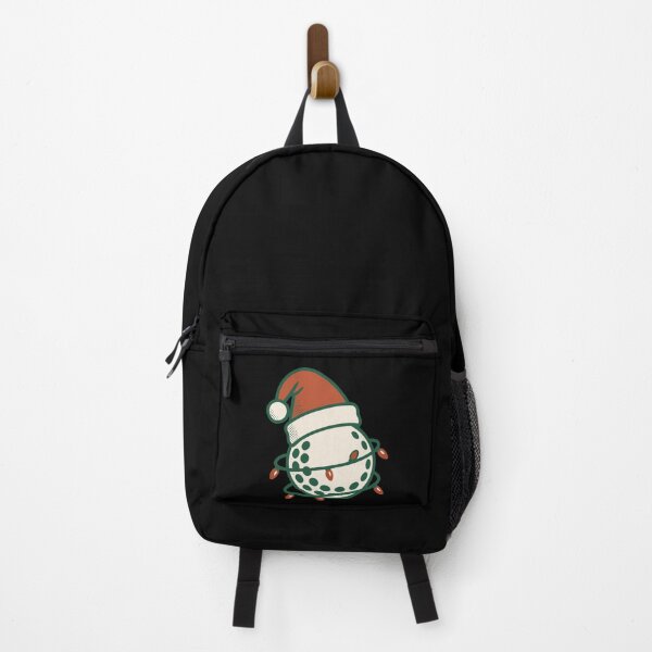 Item preview, Funny Golf Ball Christmas Santa Hat Design designed and sold by LuminOrb.