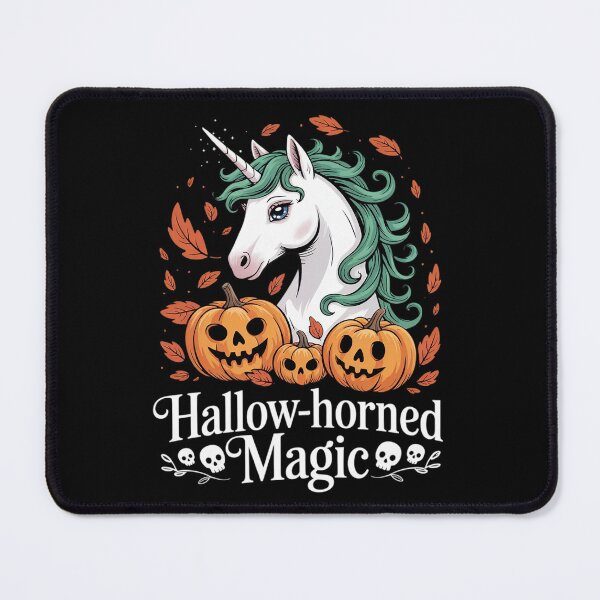 Item preview, Hallow-Horned Magic Spooky Halloween Unicorn designed and sold by GGrizeldaRivas.