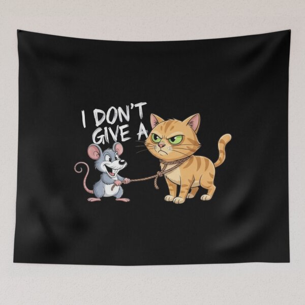 Item preview, I Don't Give A Fancy Rat designed and sold by Pechkinpavelpas.
