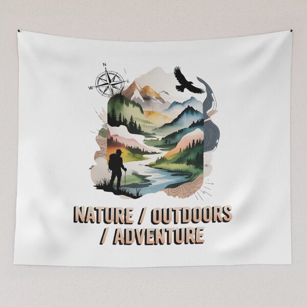 Item preview, dark humor camping - sarcastic hiking - funny nature - introvert in the woods - existential outdoors - forest anxiety - awkward camper - moody wilderness - nature gone wrong - funny camping designed and sold by JansenGS.