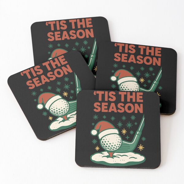 Item preview, Tis The Season Funny Golf Holiday Vibes designed and sold by LuminOrb.