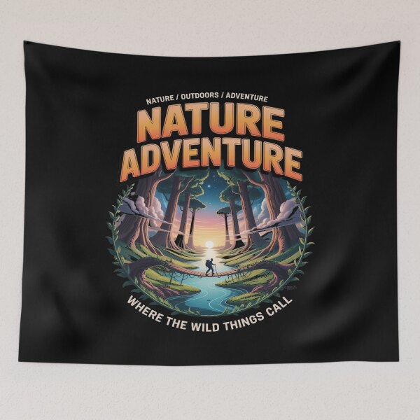 Item preview, sarcastic adventure - dark forest - survival of the weirdest - bear encounter - mentally lost hiker - edgy outdoor - hiking regret - lost in nature - funny national park - overthinking in the woods designed and sold by JansenGS.