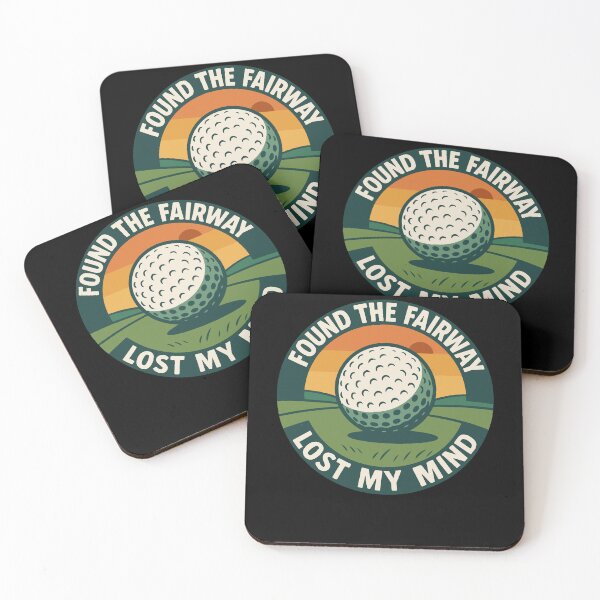 Item preview, Found The Fairway Lost My Mind Golf Humor designed and sold by LuminOrb.