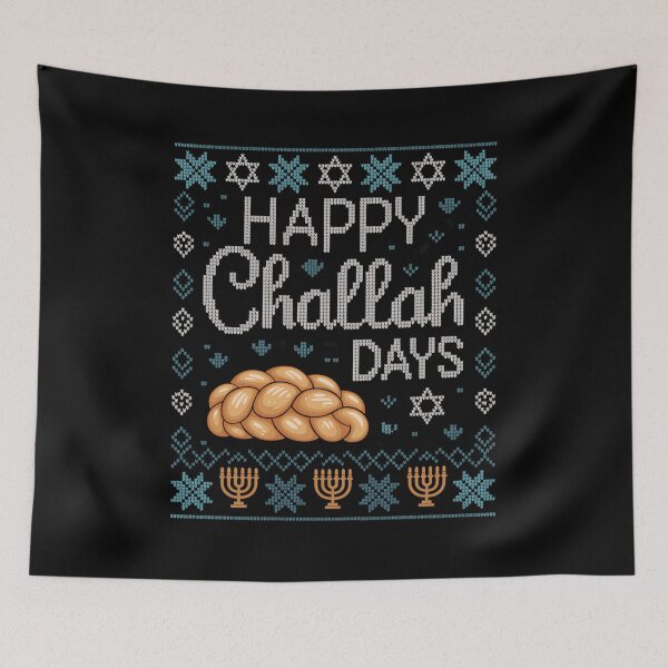 Item preview, Funny Hanukkah Happy Challah Days designed and sold by brynatshop.