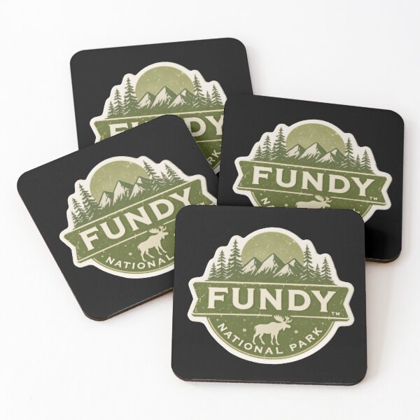 Item preview, Retro Fundy National Park Canada Coastal Tides designed and sold by Simsimah26Parks.