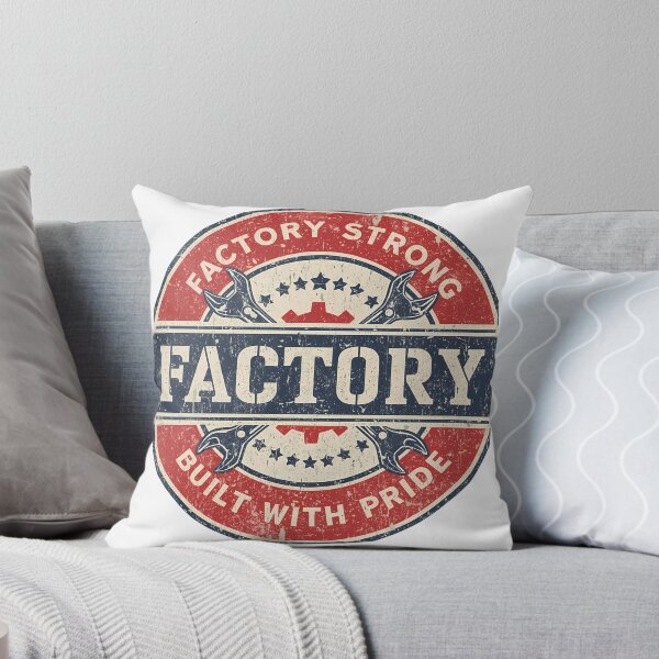 Item preview, Blue Collar Gift for Dad | Union Strong Factory Worker | Vintage Built With Pride designed and sold by LoliDesignShop.