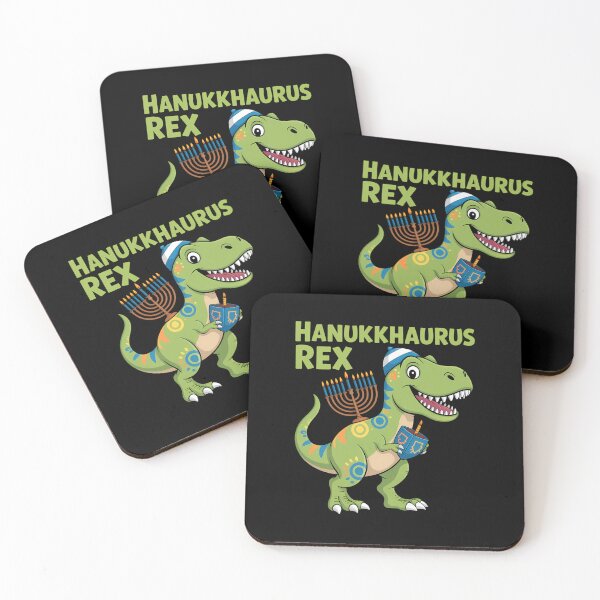 Item preview, hanukkah rex kid Hanukah Dinosaurs Menorasaurus designed and sold by brynatshop.