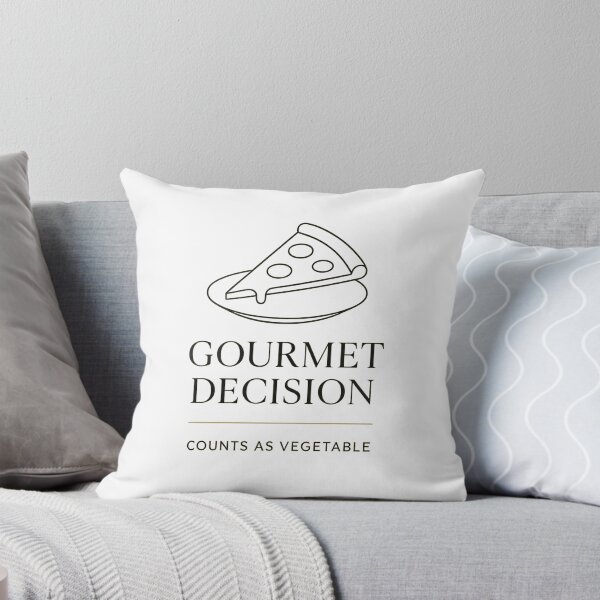 Item preview, Gourmet Decision Minimalist Funny Foodie Gift designed and sold by kAdam5.