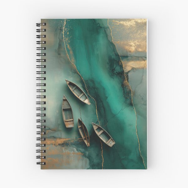 Item preview, Coastal Kinstugi Boats designed and sold by Amari Abstracts.