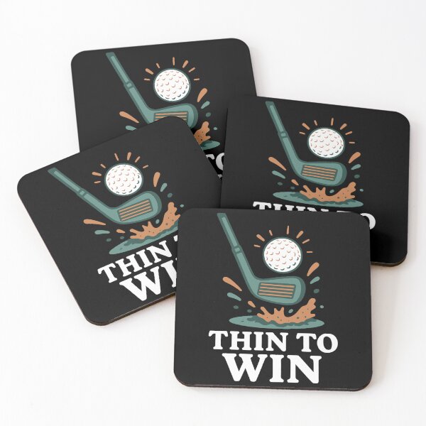 Item preview, Thin To Win Funny Golf Player Design designed and sold by LuminOrb.
