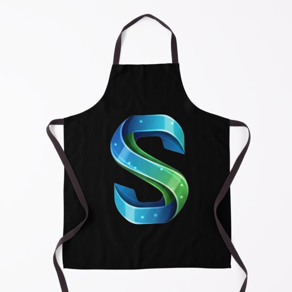 Item preview, Stylized Blue and Green Letter S". "Iconic Blue S Logo". designed and sold by ZyVoAli.