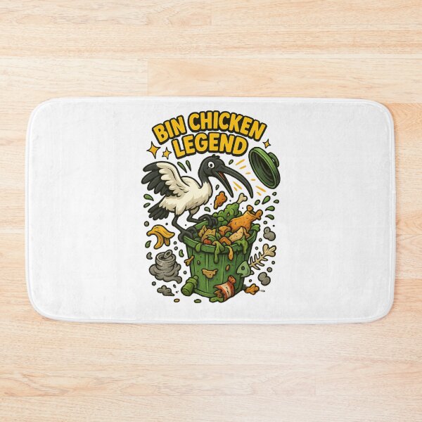 Item preview, Bin Chicken Legend Shirt - Funny Aussie Urban Meme Tee 2025 designed and sold by GeniePixel.