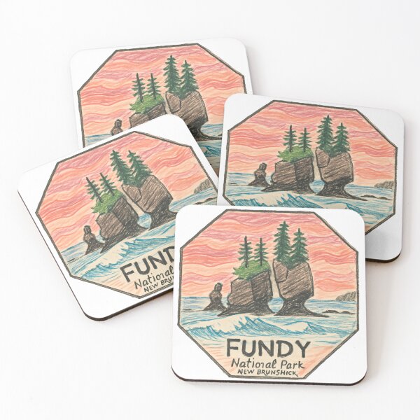 Item preview, Fundy National Park New Brunswick Wild Coastal Journey designed and sold by Star3NowForMe.