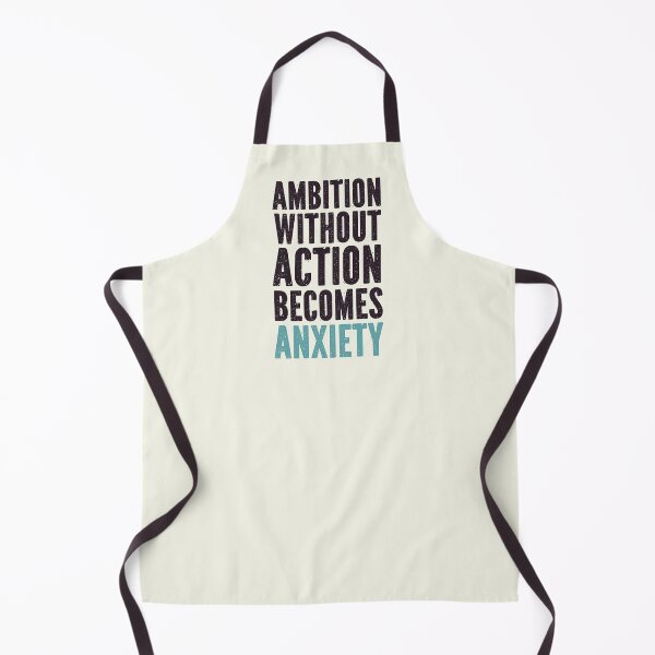 Item preview, Ambition Without Action Becomes Anxiety Quote Retro Vintage designed and sold by hiacynto.