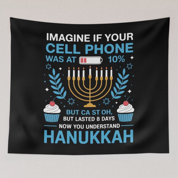Item preview, Funny Now You Understand Hanukkah Cellphone Chanukkah designed and sold by brynatshop.