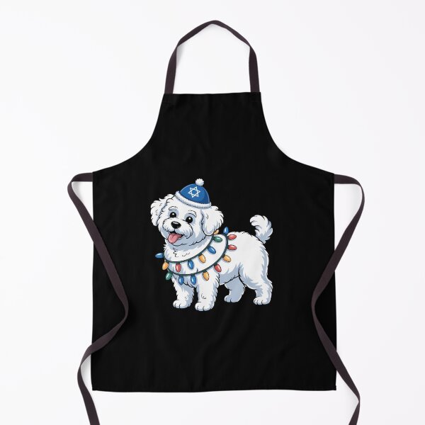 Item preview, Bichon Frise Dreidel Light Hanukkah Happy Chanukkah designed and sold by brynatshop.
