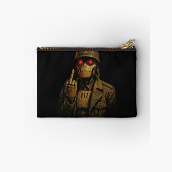 Item preview, GI ROBOT Flipping The Bird Meme designed and sold by AnneRobel.