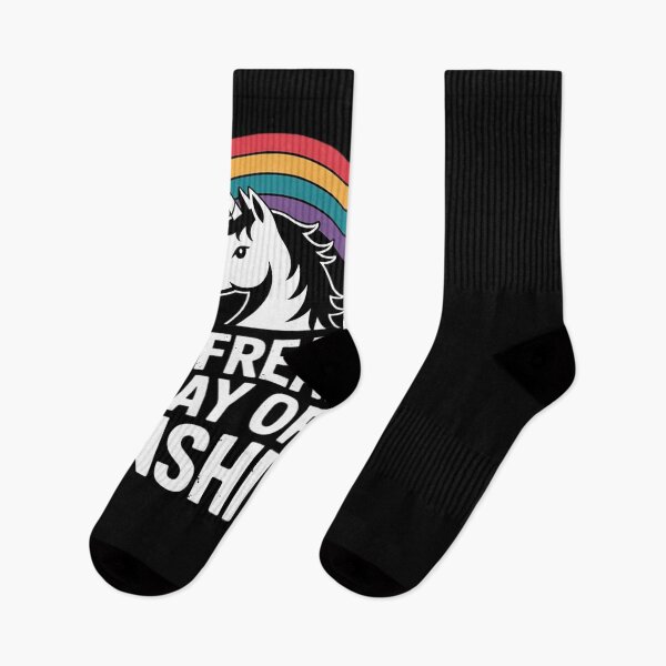 Item preview, I'm A Freakin Ray Of Sunshine RAINBOW UNICORN Girls Women  designed and sold by GGrizeldaRivas.