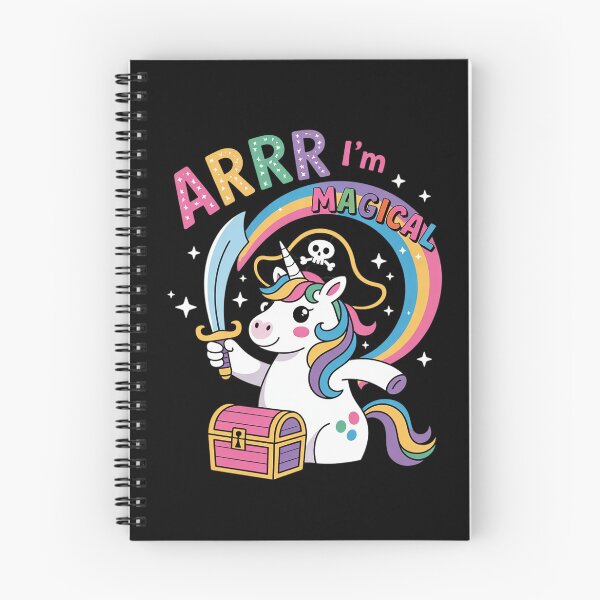 Item preview, I'm Magical Caribbean Freebooter Toddler Girl Unicorn Pirate  designed and sold by GGrizeldaRivas.
