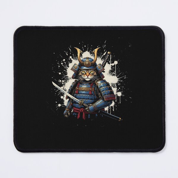 Item preview, Japanese Cat Warrior Samurai Ukiyo-E Art Men Boys Kids Women designed and sold by merlinnears.