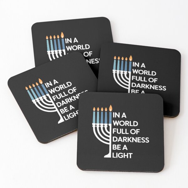 Item preview, Be A Light Happy Hanukkah designed and sold by brynatshop.