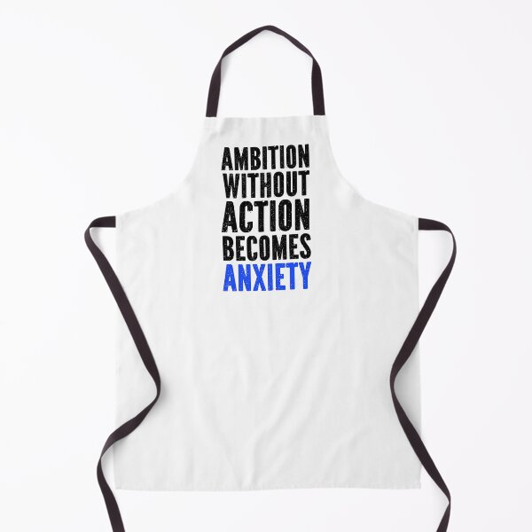 Item preview, Copy of Ambition Without Action Becomes Anxiety Quote Retro Vintage designed and sold by hiacynto.