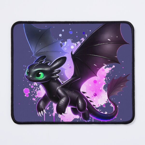 Item preview, Toothless the Dragon, How to Train Your Dragon, Night Fury designed and sold by Noomo Land Designs.