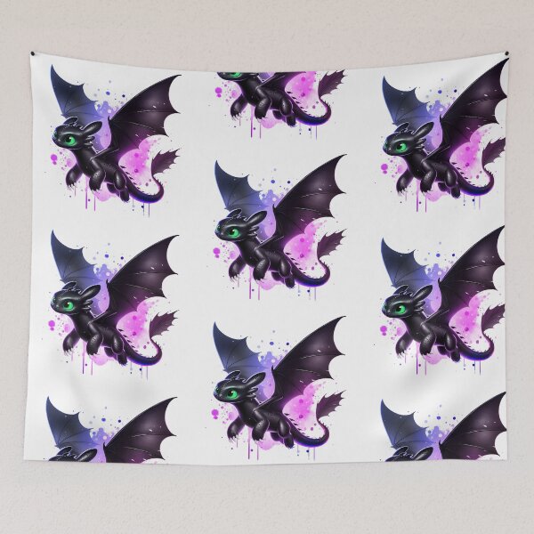 Item preview, Toothless the Dragon, How to Train Your Dragon, Night Fury designed and sold by Noomo Land Designs.