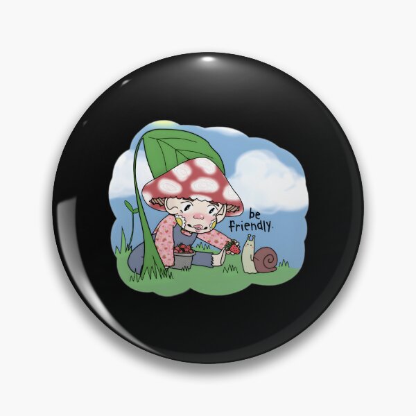 Item preview, Sharing Is Caring — Mushroom & Snail designed and sold by JodanySejour.