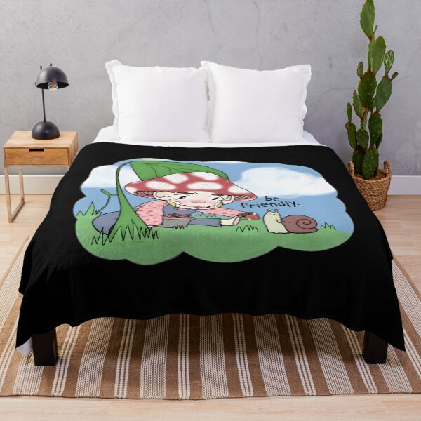 Item preview, Sharing Is Caring — Mushroom & Snail designed and sold by JodanySejour.