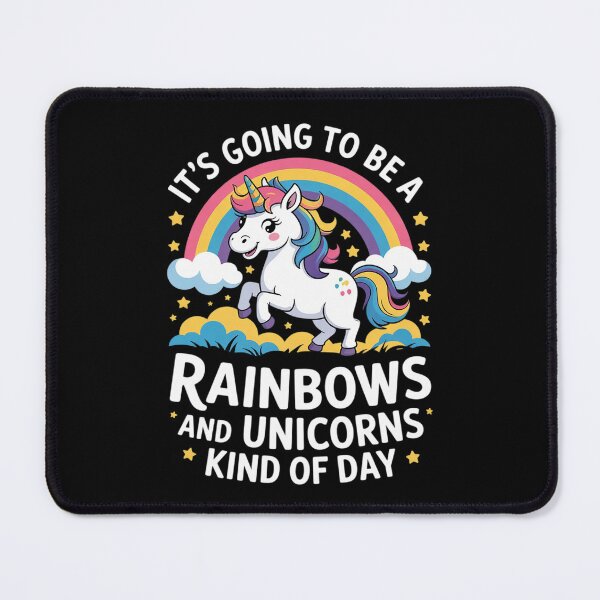 Item preview, It's Going To Be A Rainbows and Unicorns Day - Unicorn designed and sold by GGrizeldaRivas.