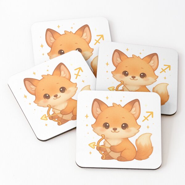 Item preview, Sagittarius – Cute Sagittarius Fox | CutiVerse designed and sold by CutiVerse.
