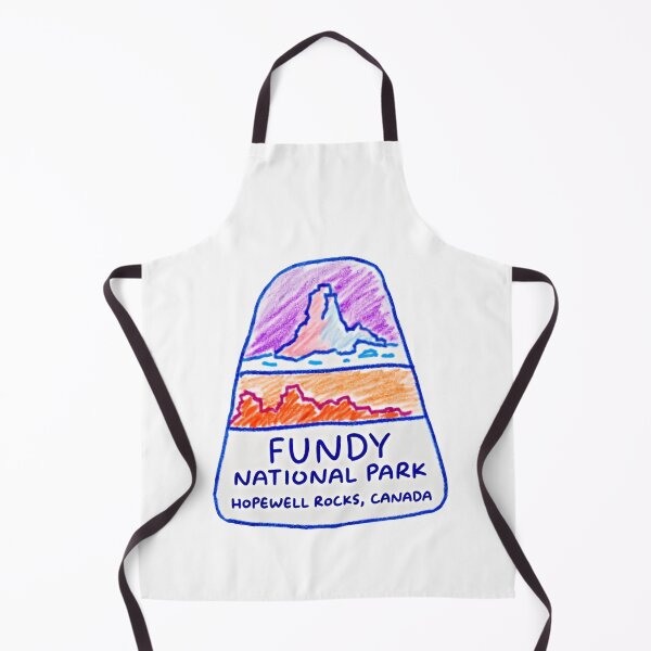 Item preview, Hand Drawn Fundy National Park New Brunswick Atlantic Coastal Voyage designed and sold by Star3NowForMe.