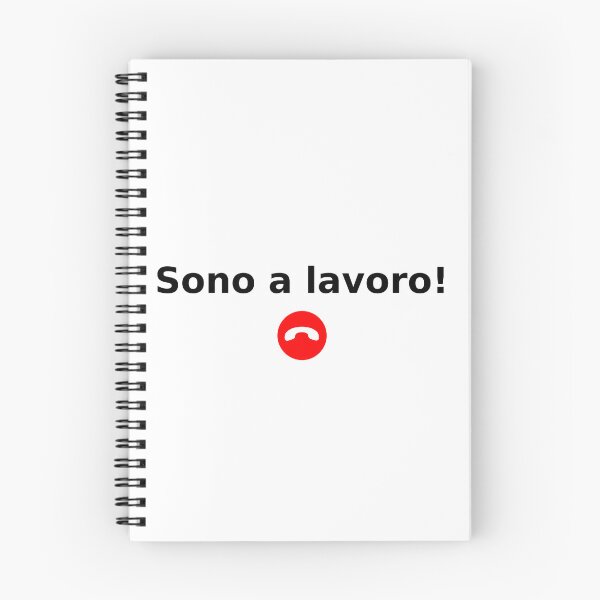Item preview, Sono a lavoro! – Call Center Objections Series designed and sold by ClouMinimal.